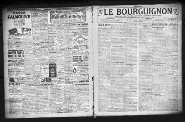 3 vues - Le Bourguignon : journal de la démocratie radicale-socialiste, n° 31, mardi 8 février 1927 (ouvre la visionneuse)