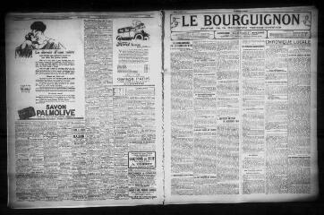 3 vues - Le Bourguignon : journal de la démocratie radicale-socialiste, n° 51, jeudi 3 mars 1927 (ouvre la visionneuse)