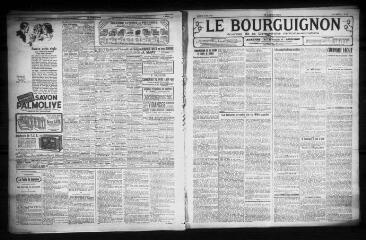 3 vues - Le Bourguignon : journal de la démocratie radicale-socialiste, n° 55, mardi 8 mars 1927 (ouvre la visionneuse)