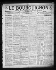 3 vues - Le Bourguignon : journal de la démocratie radicale-socialiste, n° 131, mercredi 8 juin 1927 (ouvre la visionneuse)