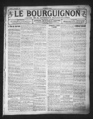 3 vues - Le Bourguignon : journal de la démocratie radicale-socialiste, n° 216, lundi 19 septembre 1927 (ouvre la visionneuse)