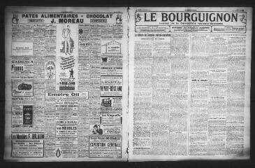 3 vues - Le Bourguignon : journal de la démocratie radicale-socialiste, n° 252, lundi 31 octobre 1927 (ouvre la visionneuse)