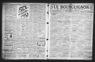 3 vues - Le Bourguignon : journal de la démocratie radicale-socialiste, n° 178, mercredi 1er août 1928 (ouvre la visionneuse)