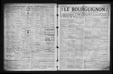 3 vues - Le Bourguignon : journal de la démocratie radicale-socialiste, n° 194, mercredi 22 août 1928 (ouvre la visionneuse)