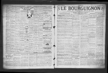 3 vues - Le Bourguignon : journal de la démocratie radicale-socialiste, n° 214, vendredi 14 septembre 1928 (ouvre la visionneuse)