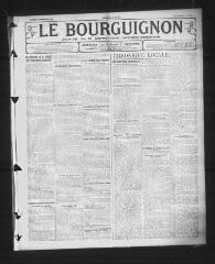 3 vues - Le Bourguignon : journal de la démocratie radicale-socialiste, n° 223, mardi 25 septembre 1928 (ouvre la visionneuse)