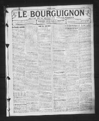 3 vues - Le Bourguignon : journal de la démocratie radicale-socialiste, n° 235, mardi 9 octobre 1928 (ouvre la visionneuse)