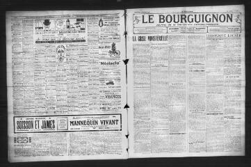 3 vues - Le Bourguignon : journal de la démocratie radicale-socialiste, n° 259, mercredi 7 novembre 1928 (ouvre la visionneuse)