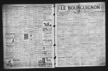 4 vues - Le Bourguignon : journal de la démocratie radicale-socialiste, n° 274, samedi 24 novembre 1928 (ouvre la visionneuse)