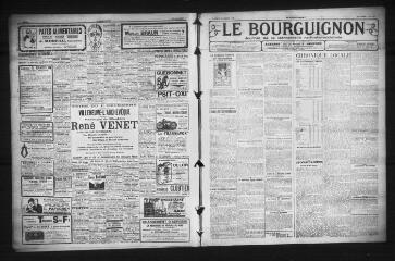 3 vues - Le Bourguignon : journal de la démocratie radicale-socialiste, n° 275, lundi 26 novembre 1928 (ouvre la visionneuse)