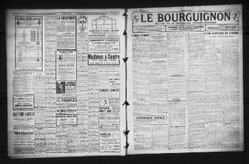 3 vues - Le Bourguignon : journal de la démocratie radicale-socialiste, n° 277, mercredi 28 novembre 1928 (ouvre la visionneuse)