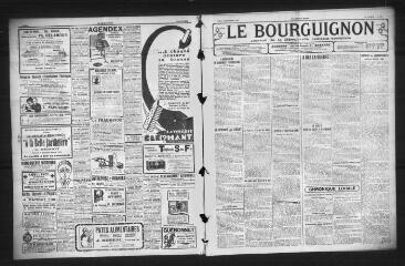 3 vues - Le Bourguignon : journal de la démocratie radicale-socialiste, n° 293, lundi 17 décembre 1928 (ouvre la visionneuse)