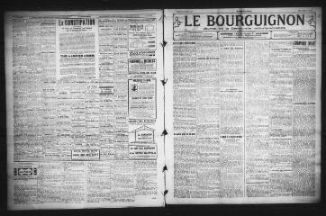 3 vues - Le Bourguignon : journal de la démocratie radicale-socialiste, n° 8, jeudi 10 janvier 1929 (ouvre la visionneuse)