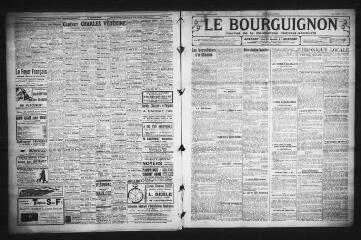 3 vues - Le Bourguignon : journal de la démocratie radicale-socialiste, n° 9, vendredi 11 janvier 1929 (ouvre la visionneuse)