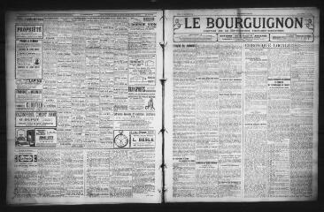 3 vues - Le Bourguignon : journal de la démocratie radicale-socialiste, n° 14, jeudi 17 janvier 1929 (ouvre la visionneuse)