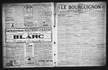 4 vues - Le Bourguignon : journal de la démocratie radicale-socialiste, n° 16, samedi 19 janvier 1929 (ouvre la visionneuse)