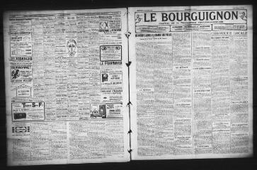 3 vues - Le Bourguignon : journal de la démocratie radicale-socialiste, n° 25, mercredi 30 janvier 1929 (ouvre la visionneuse)