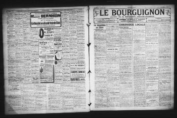 3 vues - Le Bourguignon : journal de la démocratie radicale-socialiste, n° 27, vendredi 1er février 1929 (ouvre la visionneuse)