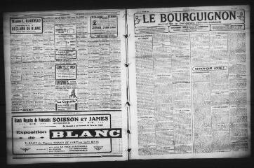 3 vues - Le Bourguignon : journal de la démocratie radicale-socialiste, n° 38, jeudi 14 février 1929 (ouvre la visionneuse)