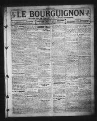 3 vues - Le Bourguignon : journal de la démocratie radicale-socialiste, n° 40, samedi 16 février 1929 (ouvre la visionneuse)