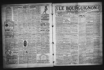 3 vues - Le Bourguignon : journal de la démocratie radicale-socialiste, n° 54, mardi 5 mars 1929 (ouvre la visionneuse)