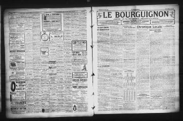 3 vues - Le Bourguignon : journal de la démocratie radicale-socialiste, n° 75, vendredi 29 mars 1929 (ouvre la visionneuse)
