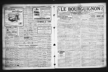 4 vues - Le Bourguignon : journal de la démocratie radicale-socialiste, n° 96, mardi 23 avril 1929 (ouvre la visionneuse)