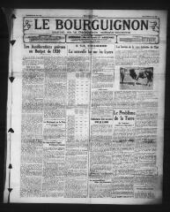 4 vues - Le Bourguignon : journal de la démocratie radicale-socialiste, n° 127, mercredi 29 mai 1929 (ouvre la visionneuse)