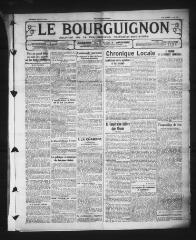 3 vues - Le Bourguignon : journal de la démocratie radicale-socialiste, n° 141, vendredi 14 juin 1929 (ouvre la visionneuse)