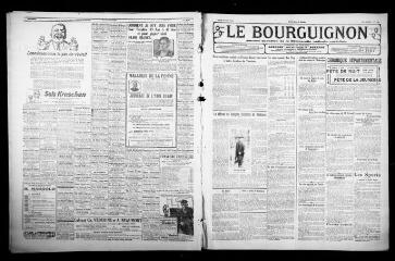 3 vues - Le Bourguignon : journal quotidien de la démocratie radicale-socialiste, n° 163, jeudi 12 juin 1930 (ouvre la visionneuse)