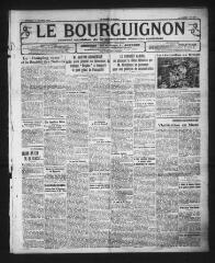 3 vues - Le Bourguignon : journal quotidien de la démocratie radicale-socialiste, n° 283, vendredi 10 octobre 1930 (ouvre la visionneuse)