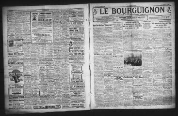 4 vues - Le Bourguignon : journal quotidien de la démocratie radicale-socialiste, n° 291, samedi 18 octobre 1930 (ouvre la visionneuse)