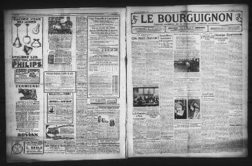 3 vues - Le Bourguignon : journal quotidien de la démocratie radicale-socialiste, n° 314, lundi 10 novembre 1930 (ouvre la visionneuse)