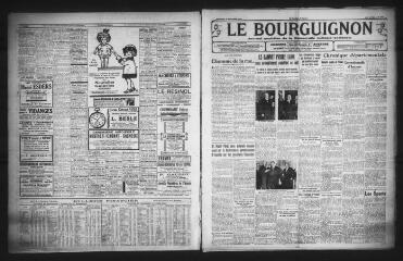 3 vues - Le Bourguignon : journal quotidien de la démocratie radicale-socialiste, n° 344, mercredi 10 décembre 1930 (ouvre la visionneuse)