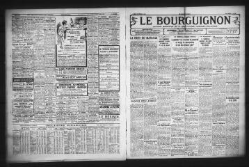 3 vues - Le Bourguignon : journal quotidien de la démocratie radicale-socialiste, n° 43, jeudi 12 février 1931 (ouvre la visionneuse)