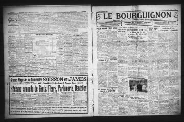 3 vues - Le Bourguignon : journal quotidien de la démocratie radicale-socialiste, n° 57, jeudi 26 février 1931 (ouvre la visionneuse)