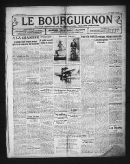 3 vues - Le Bourguignon : journal quotidien de la démocratie radicale-socialiste, n° 71, jeudi 12 mars 1931 (ouvre la visionneuse)