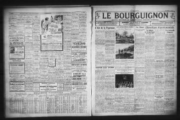 3 vues - Le Bourguignon : journal quotidien de la démocratie radicale-socialiste, n° 77, mercredi 18 mars 1931 (ouvre la visionneuse)