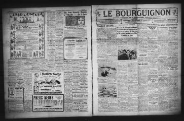 3 vues - Le Bourguignon : journal quotidien de la démocratie radicale-socialiste, n° 89, lundi 30 mars 1931 (ouvre la visionneuse)