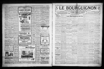 3 vues - Le Bourguignon : journal quotidien de la démocratie radicale-socialiste, n° 193, dimanche 12 juillet 1931 (ouvre la visionneuse)