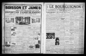 3 vues - Le Bourguignon : journal quotidien de la démocratie radicale-socialiste, n° 246, jeudi 3 septembre 1931 (ouvre la visionneuse)