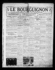 3 vues - Le Bourguignon : journal quotidien de la démocratie radicale-socialiste, n° 272, mardi 29 septembre 1931 (ouvre la visionneuse)