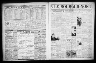 4 vues - Le Bourguignon : journal quotidien de la démocratie radicale-socialiste, n° 353, samedi 19 décembre 1931 (ouvre la visionneuse)