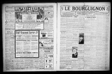 3 vues - Le Bourguignon : journal quotidien de la démocratie radicale-socialiste, n° 354, dimanche 20 décembre 1931 (ouvre la visionneuse)