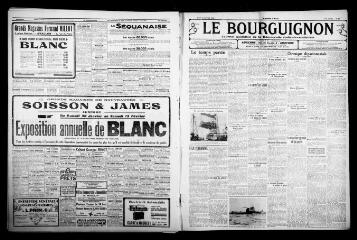 3 vues - Le Bourguignon : journal quotidien de la démocratie radicale-socialiste, n° 28, jeudi 28 janvier 1932 (ouvre la visionneuse)