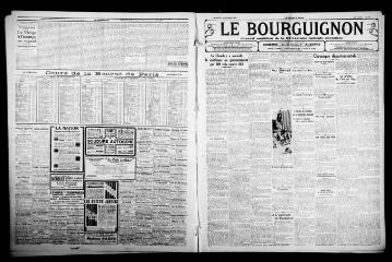 3 vues - Le Bourguignon : journal quotidien de la démocratie radicale-socialiste, n° 55, mercredi 24 février 1932 (ouvre la visionneuse)