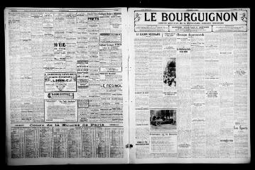 3 vues - Le Bourguignon : journal quotidien de la démocratie radicale-socialiste, n° 63, jeudi 3 mars 1932 (ouvre la visionneuse)