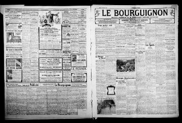3 vues - Le Bourguignon : journal quotidien de la démocratie radicale-socialiste, n° 89, mardi 29 mars 1932 (ouvre la visionneuse)