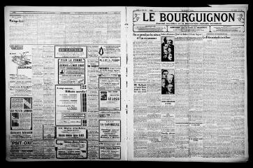 3 vues - Le Bourguignon : journal quotidien de la démocratie radicale-socialiste, n° 166, mardi 14 juin 1932 (ouvre la visionneuse)