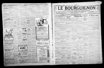 3 vues - Le Bourguignon : journal quotidien de la démocratie radicale-socialiste, n° 293, mercredi 19 octobre 1932 (ouvre la visionneuse)